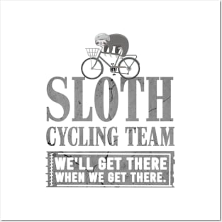 SLOTH CYCLING TEAM Posters and Art